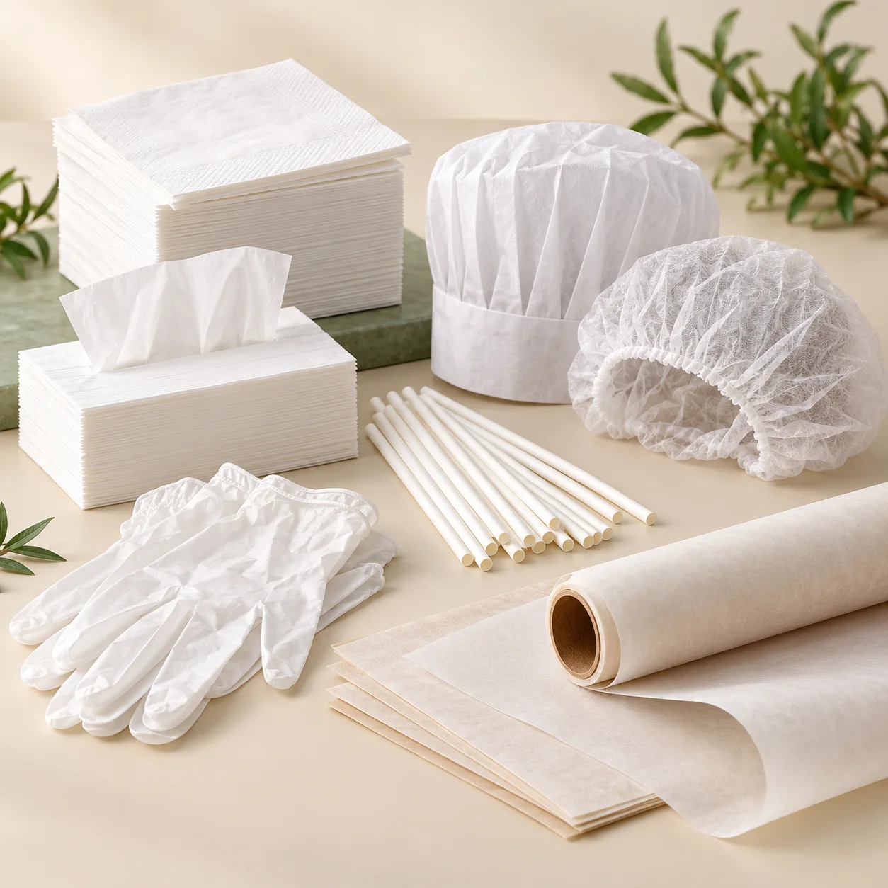 Representative food service utility disposables